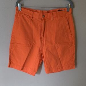 Polo by Ralph Lauren Orange Flat Front Shorts